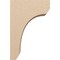 Ekena Millwork 9"W x 18"D x 27"H Classic Legacy Rough Cedar Woodgrain TimberThane Corbel, Primed Tan CORUR09X18X27LGYRCPR - alternate 4